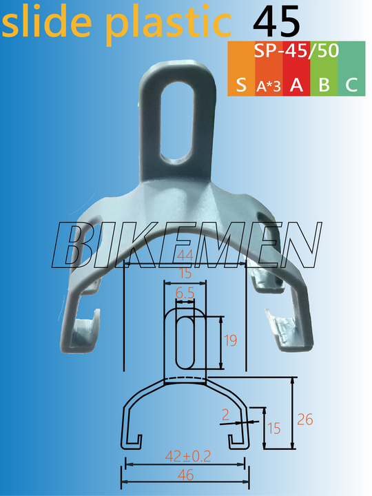 SLIDE HANGER Plastic 45