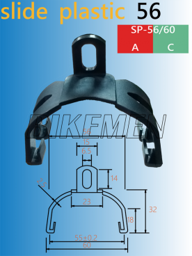 SLIDE HANGER Plastic 56